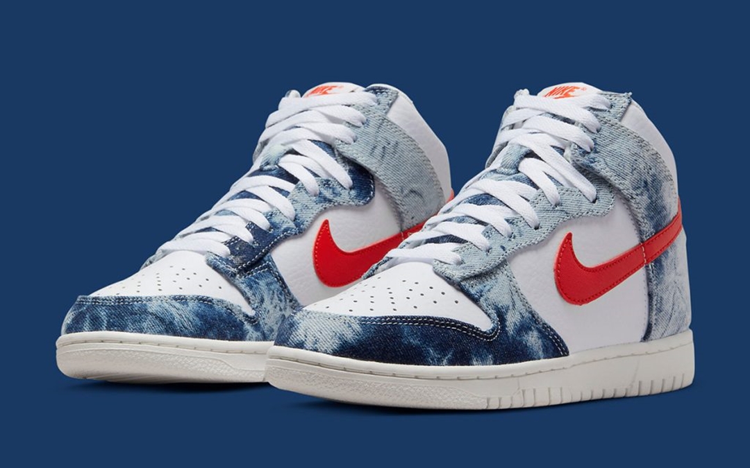 2022年 発売予定！ナイキ ダンク ハイ “ウォッシュドデニム” (NIKE DUNK HIGH “Washed Denim”)