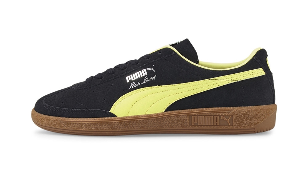 3/23 発売！PUMA VLADO STENZEL SUEDE “Puma Black/Lemon Sherbert” (プーマ ヴラド シュテンツェル スエード “ブラック/レモンシャーベット”) [383405-02]