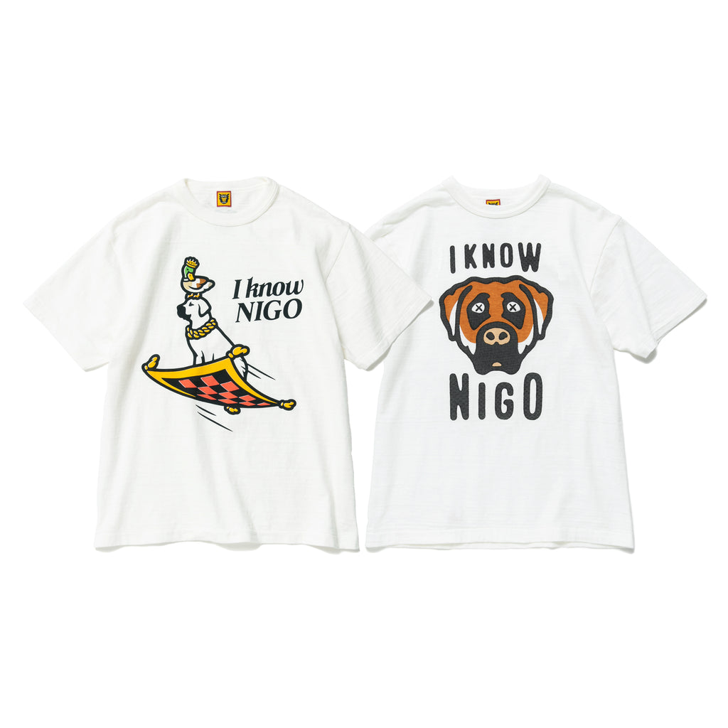 【3/25 発売】HUMAN MADE “I KNOW NIGO/I KNOW NIGO KAWS T-SHIRT” (ヒューマンメイド