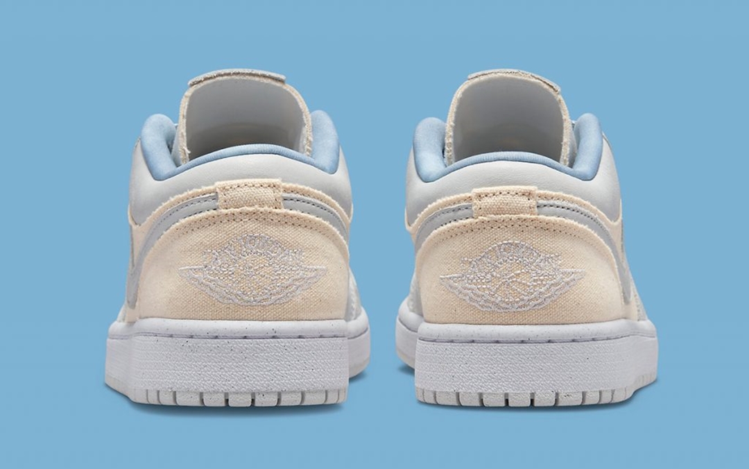 【国内 7/1 発売】ナイキ エア ジョーダン 1 ロー “キャンバス/ブルー” (NIKE AIR JORDAN 1 LOW “Canvas/Blue”) [DQ4151-500]