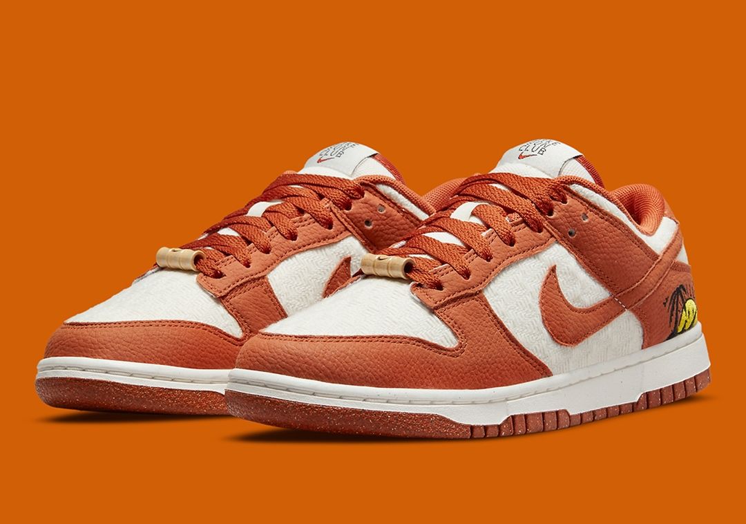 Nike WMNS Dunk Low Sun Club "Brown/White