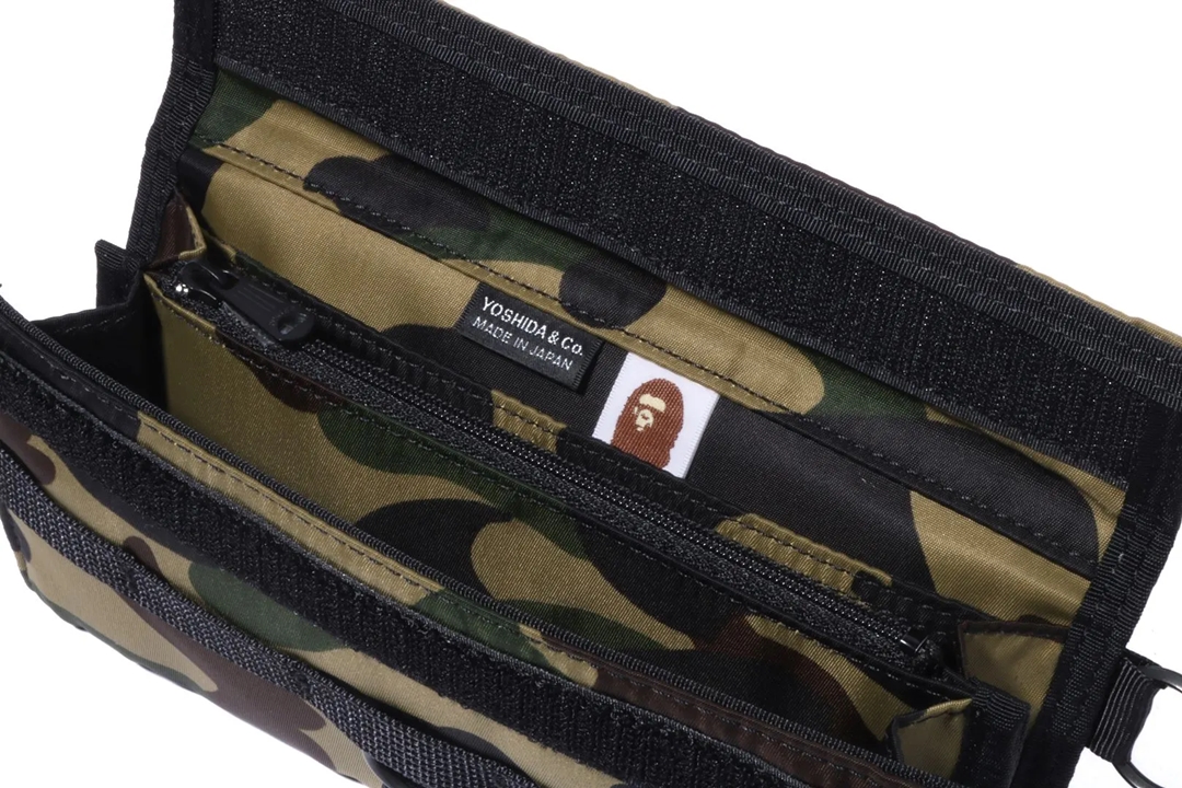 A BATHING APE × PORTER コラボ最新作！「1ST CAMO」6アイテムが3/25、3/26 発売 (ア ベイシング エイプ ポーター)