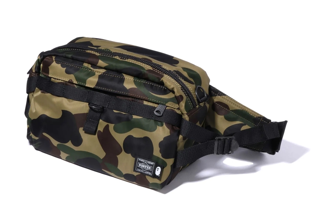 A BATHING APE × PORTER コラボ最新作！「1ST CAMO」6アイテムが3/25、3/26 発売 (ア ベイシング エイプ ポーター)