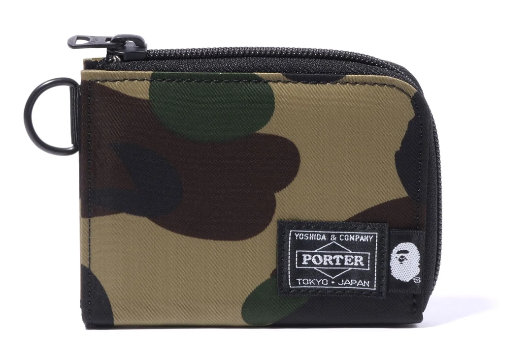 A BATHING APE × PORTER コラボ最新作！「1ST CAMO」6アイテムが3/25、3/26 発売 (ア ベイシング エイプ ポーター)