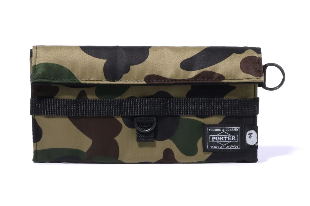 A BATHING APE × PORTER コラボ最新作！「1ST CAMO」6アイテムが3/25、3/26 発売 (ア ベイシング エイプ ポーター)