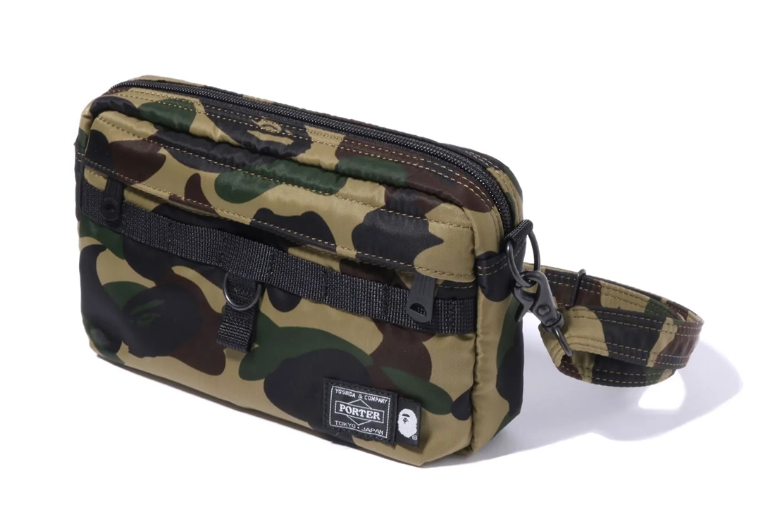 A BATHING APE × PORTER コラボ最新作！「1ST CAMO」6アイテムが3/25、3/26 発売 (ア ベイシング エイプ ポーター)