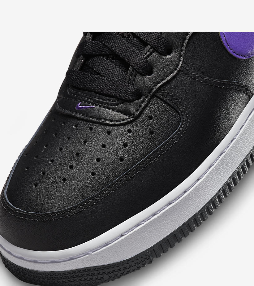 【国内 4/21 発売】ナイキ エア フォース 1 07 ハイ “フープス/ブラック/パープル” (NIKE AIR FORCE 1 07 HIGH “Hoops/Black/Purple”) [DH7453-001]