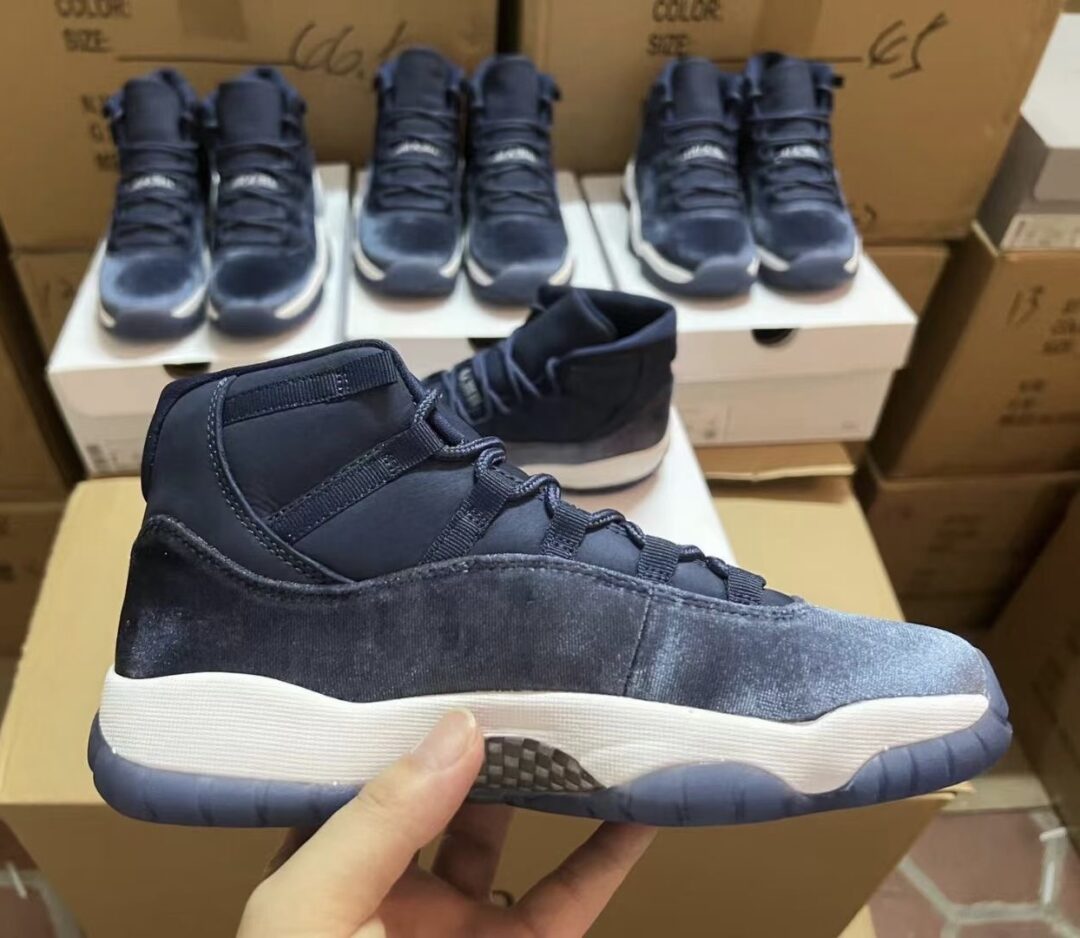 【国内 11/11 発売】ナイキ ウィメンズ エア ジョーダン 11 レトロ “ミッドナイトネイビー” (NIKE WMS AIR JORDAN 11 RETRO “Midnight Navy”) [AR0715-441]