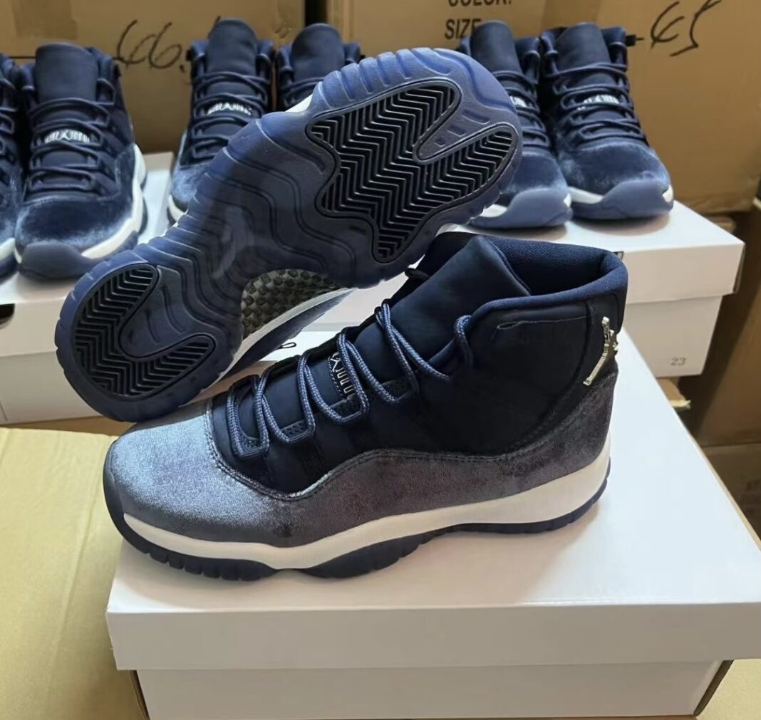 【国内 11/11 発売】ナイキ ウィメンズ エア ジョーダン 11 レトロ “ミッドナイトネイビー” (NIKE WMS AIR JORDAN 11 RETRO “Midnight Navy”) [AR0715-441]