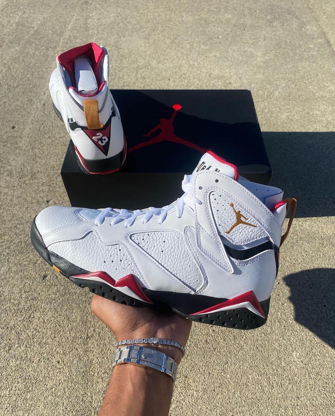 ナイキ Air Jordan 7 Retro "Cardinal"