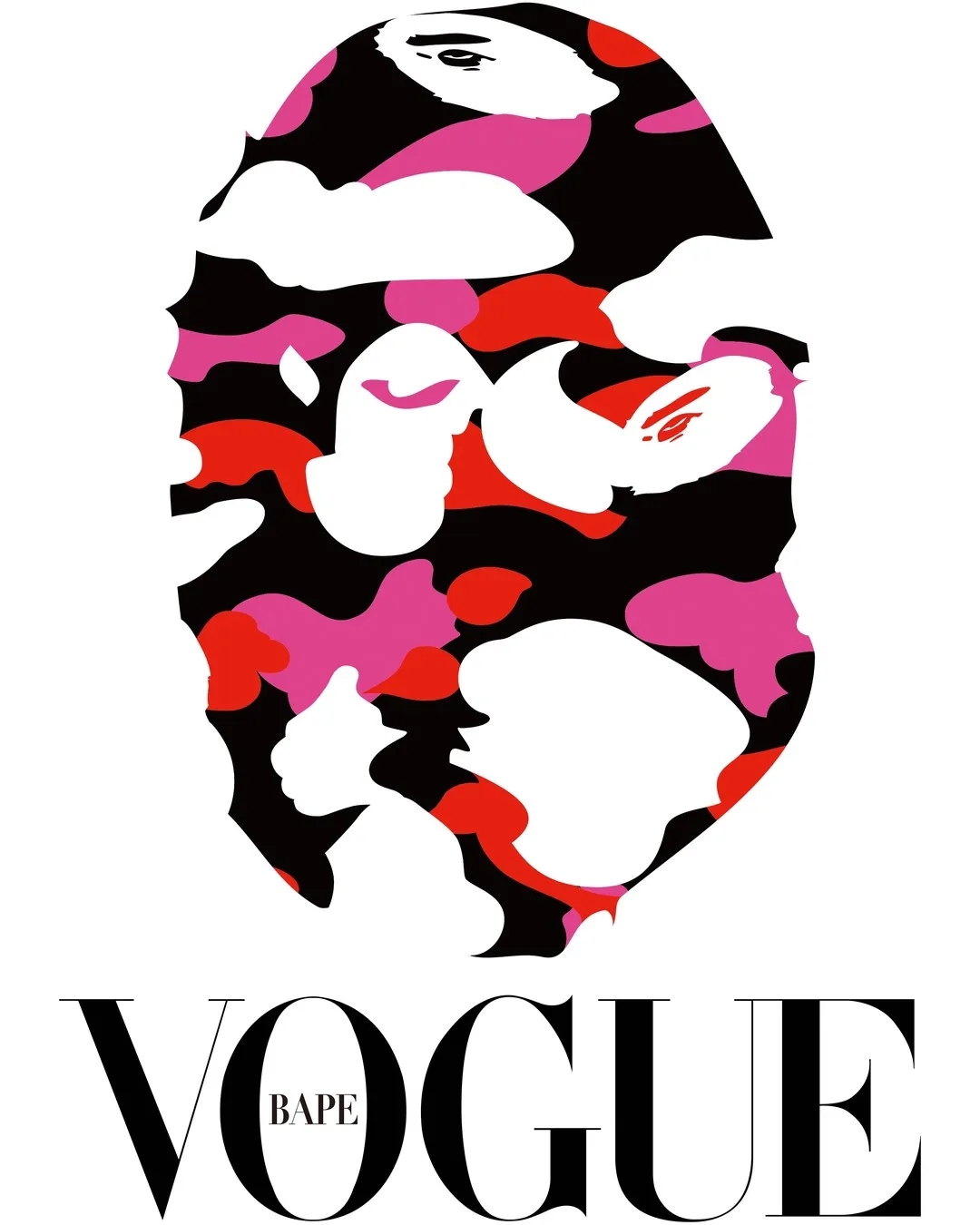 A BATHING APE × VOGUE コラボレーションが4/2 発売 (ア ベイシング エイプ ヴォーグ)