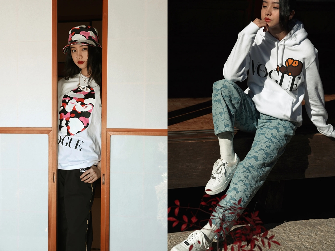 A BATHING APE × VOGUE コラボレーションが4/2 発売 (ア ベイシング エイプ ヴォーグ)