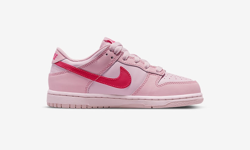 Nike GS Dunk Low Triple Pink 24.5cm