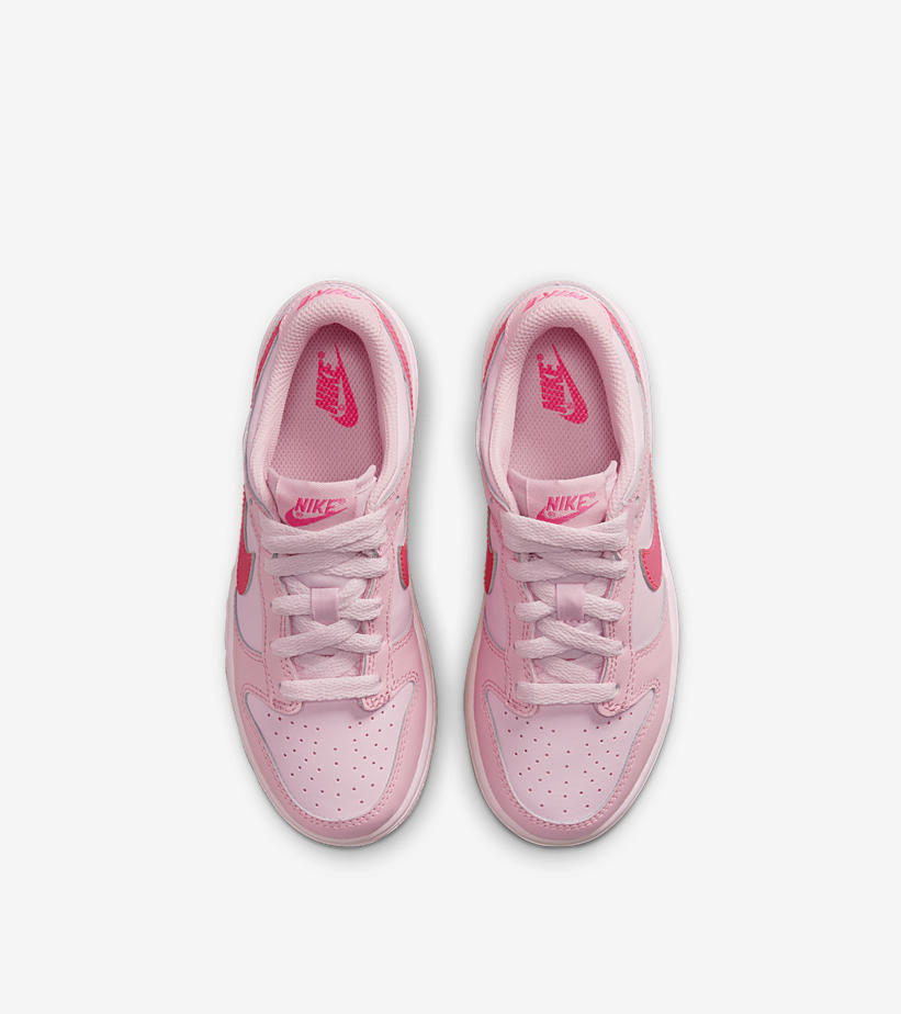 【国内 6/16 発売】ナイキ GS/PS ダンク ロー “トリプルピンク” (NIKE GS/PS DUNK LOW “Triple Pink”) [DH9765-600/DH9756-600]