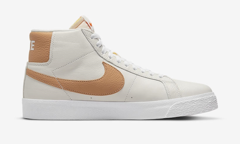 【国内 4/1 発売】ナイキ SB ズーム ブレーザー ミッド ISO “オレンジレーベル/ライトコニャック/ホワイト” (NIKE SB ZOOM BLAZER MID ISO “Orange Label/Light Cognac/White”) [DM0587-100]