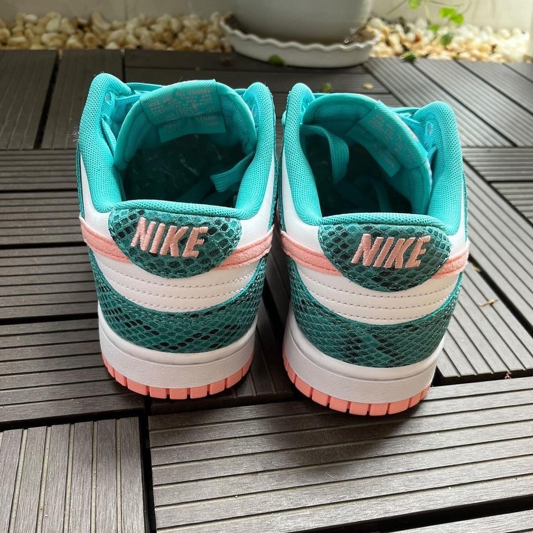 海外 7/27 発売予定！ナイキ ダンク ロー “スネーク/ホワイト/グリーン” (NIKE DUNK LOW “Snake/White/Green”) [DR8577-300]