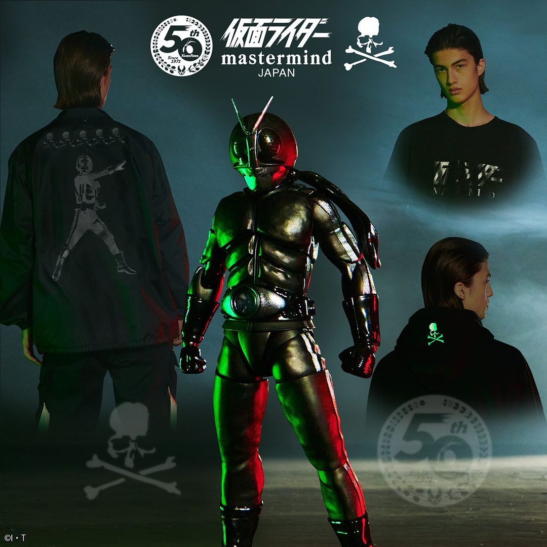 【近日発売】仮面ライダー 生誕50周年 × mastermind JAPAN (Kamen Rider マスターマインド ジャパン)