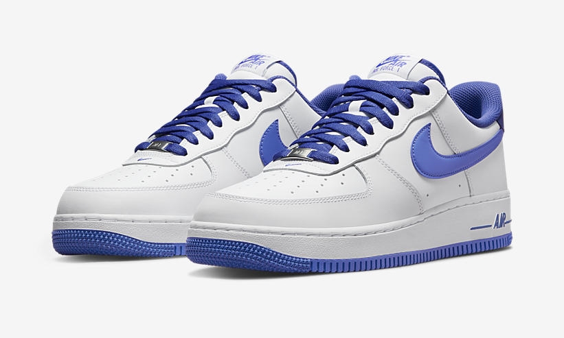 海外発売！ナイキ エア フォース 1 ロー “ホワイト/ミディアムブルー” (NIKE AIR FORCE 1 LOW “White/Medium Blue”) [DH7561-104]