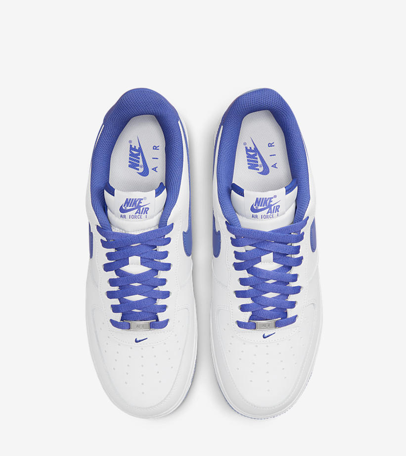 海外発売！ナイキ エア フォース 1 ロー “ホワイト/ミディアムブルー” (NIKE AIR FORCE 1 LOW “White/Medium Blue”) [DH7561-104]