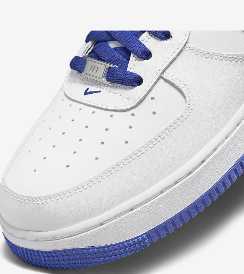 海外発売！ナイキ エア フォース 1 ロー “ホワイト/ミディアムブルー” (NIKE AIR FORCE 1 LOW “White/Medium Blue”) [DH7561-104]