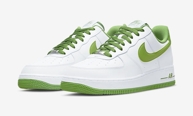 【国内 4/22 発売】ナイキ エア フォース 1 ロー “ホワイト/クロロフィル” (NIKE AIR FORCE 1 LOW “White/Chlorophyll”) [DH7561-105]