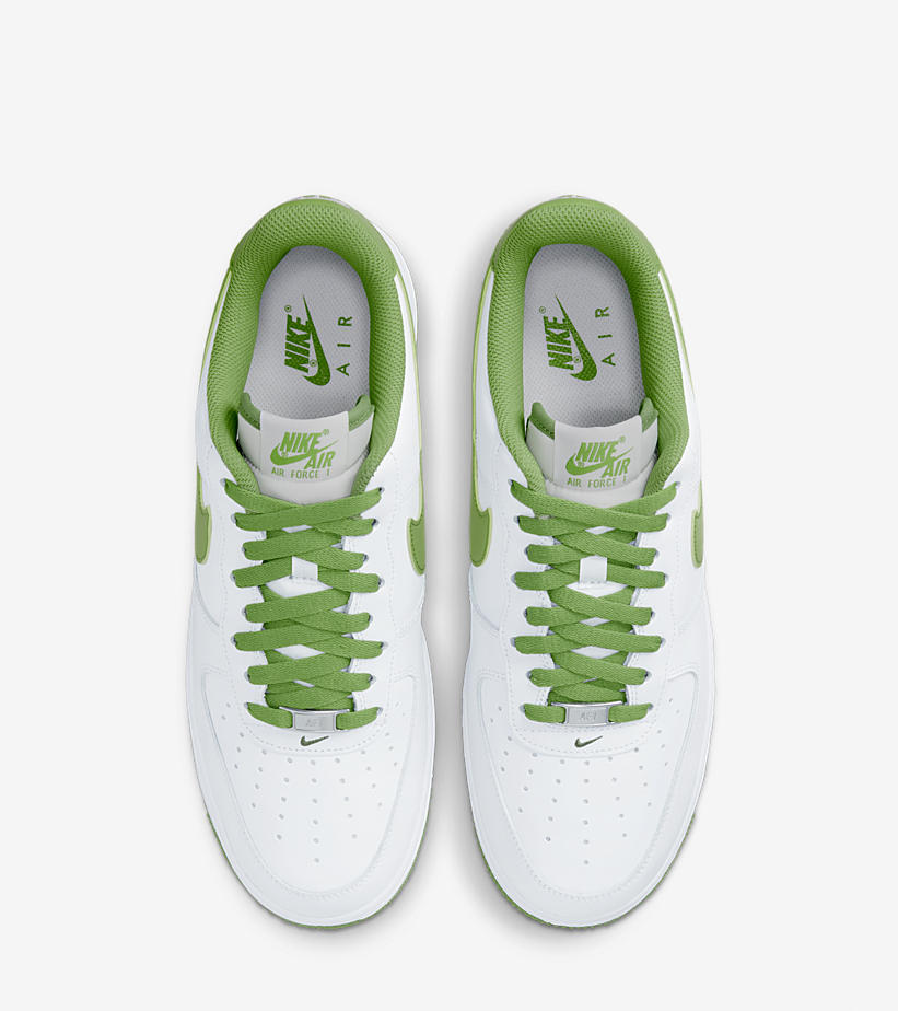 【国内 4/22 発売】ナイキ エア フォース 1 ロー “ホワイト/クロロフィル” (NIKE AIR FORCE 1 LOW “White/Chlorophyll”) [DH7561-105]