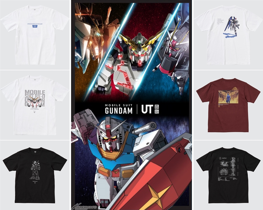 UNIQLO UT × 機動戦士ガンダムシリーズ コラボが5/3 発売 (ユニクロ GUNDAM)