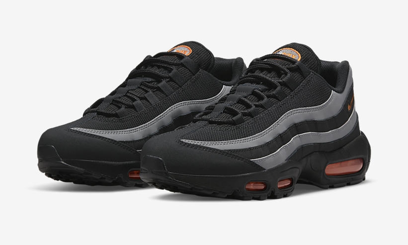 2022年 発売予定！ナイキ エア マックス 95 “ブラック/グレー/オレンジ” (NIKE AIR MAX 95 “Black/Grey/Orange”) [DX2657-001]