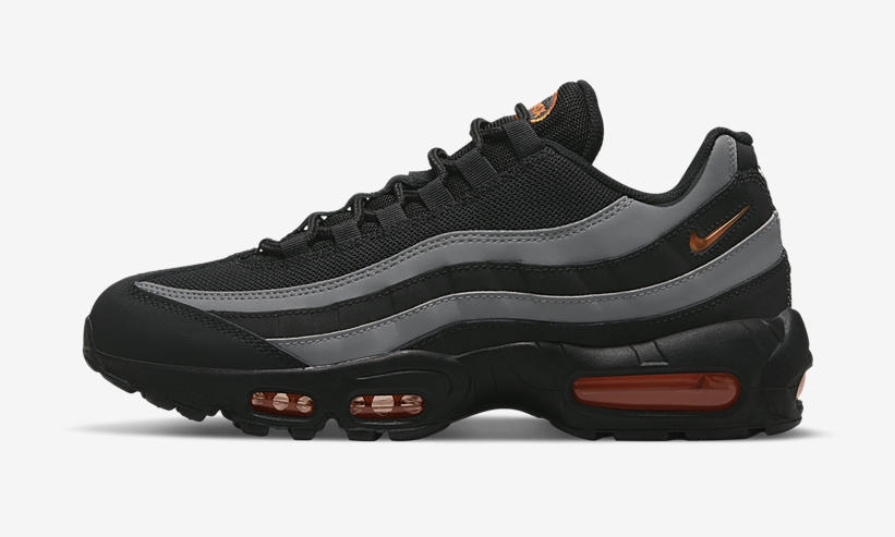 2022年 発売予定！ナイキ エア マックス 95 “ブラック/グレー/オレンジ” (NIKE AIR MAX 95 “Black/Grey/Orange”) [DX2657-001]