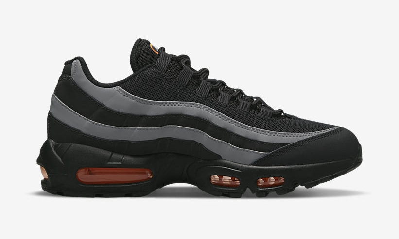 2022年 発売予定！ナイキ エア マックス 95 “ブラック/グレー/オレンジ” (NIKE AIR MAX 95 “Black/Grey/Orange”) [DX2657-001]