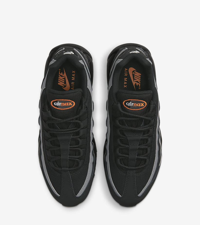 2022年 発売予定！ナイキ エア マックス 95 “ブラック/グレー/オレンジ” (NIKE AIR MAX 95 “Black/Grey/Orange”) [DX2657-001]