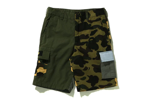 A BATHING APEを代表する1ST CAMO、ストライプ柄をミリタリーテイストに最構築した「MILITARY CRAZY PATTERN」が4/1、4/2 発売 (ア ベイシング エイプ)