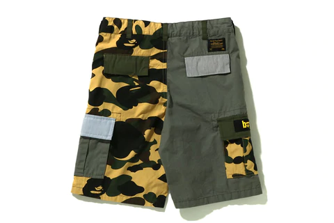 A BATHING APEを代表する1ST CAMO、ストライプ柄をミリタリーテイストに最構築した「MILITARY CRAZY PATTERN」が4/1、4/2 発売 (ア ベイシング エイプ)