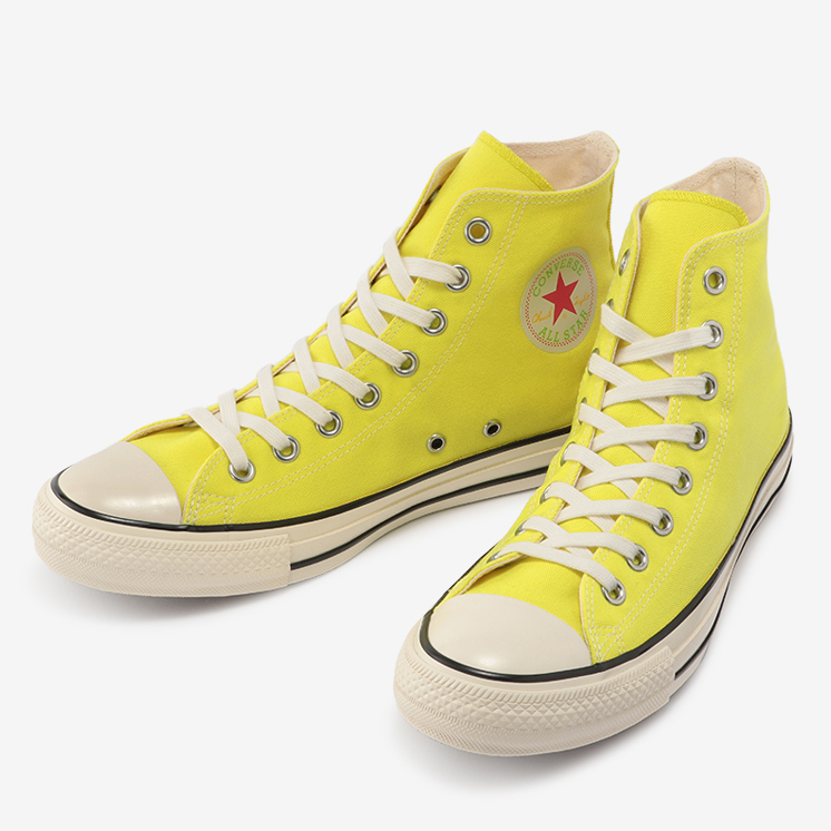 4月 発売！CONVERSE ALL STAR US NEONCOLORS OF HI アーカイブの「ON FIRE COLLECTION」をUSスペックでアップデート!直営店限定色有り (コンバース オールスター ネオンカラーズ)