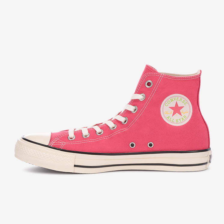 4月 発売！CONVERSE ALL STAR US NEONCOLORS OF HI アーカイブの「ON FIRE COLLECTION」をUSスペックでアップデート!直営店限定色有り (コンバース オールスター ネオンカラーズ)