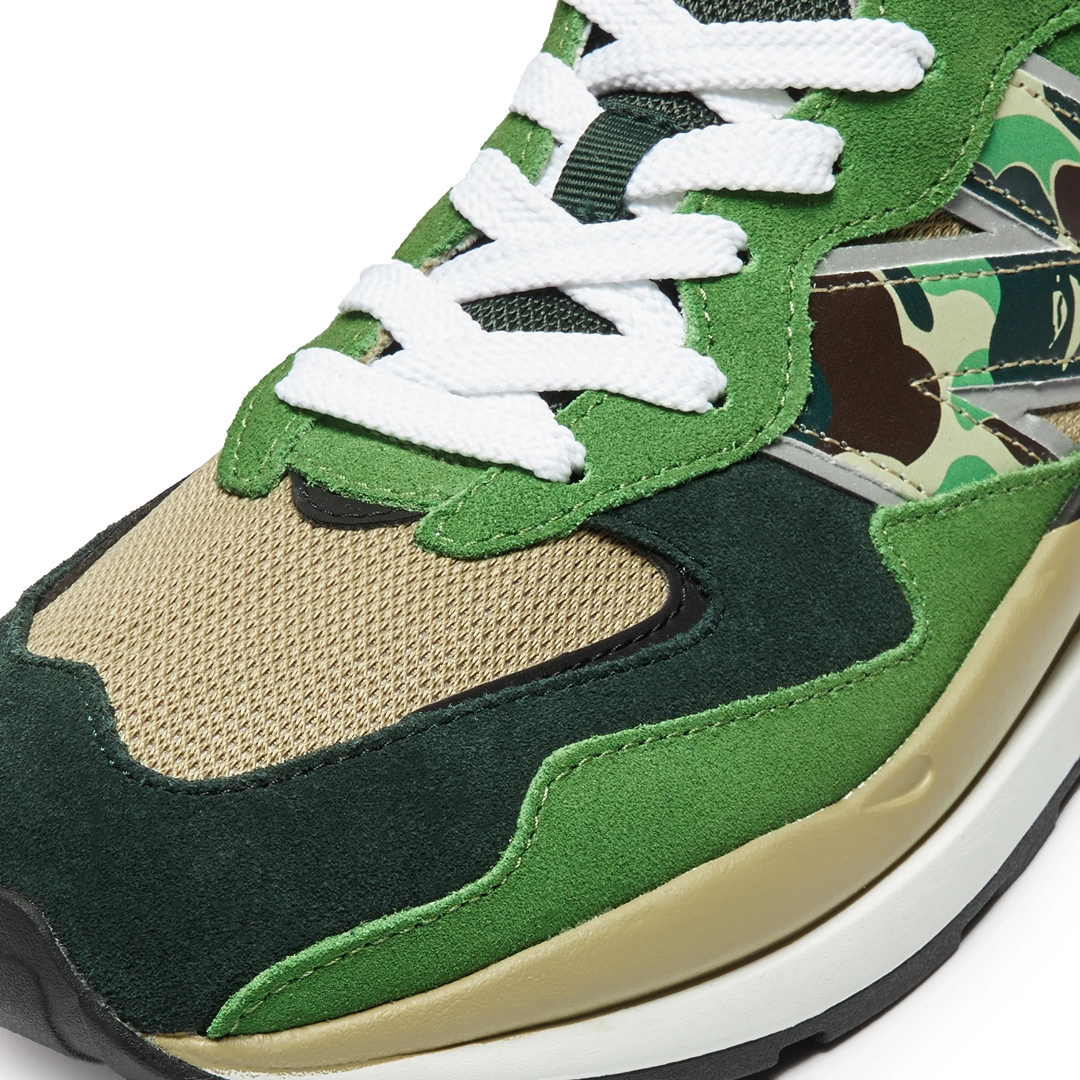 オンライン 7/27、店頭 7/30 発売！A BATHING APE × New Balance M5740 BPE/BPP (ア ベイシング エイプ ニューバランス)