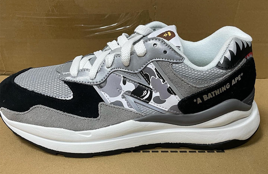 オンライン 7/27、店頭 7/30 発売！A BATHING APE × New Balance M5740 BPE/BPP (ア ベイシング エイプ ニューバランス)