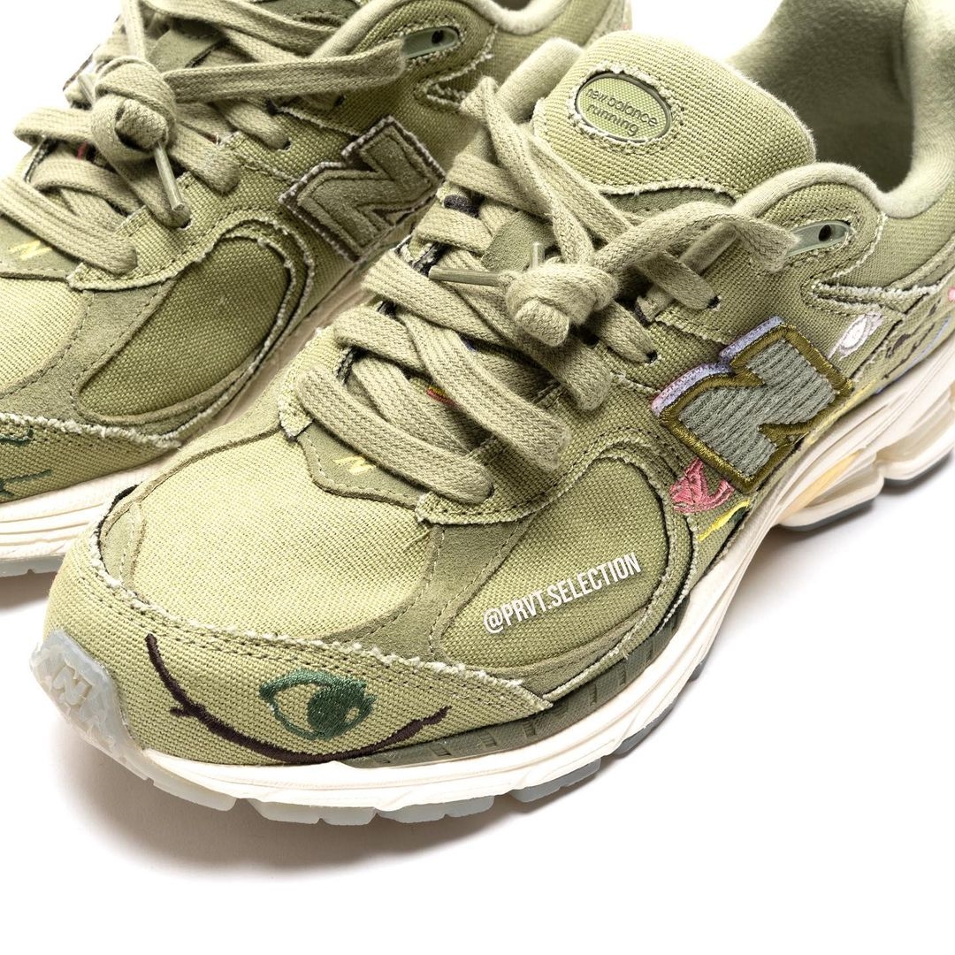 【国内 7/22 発売】Bryant Giles x New Balance M2002 RAG “Green” (ニューバランス)