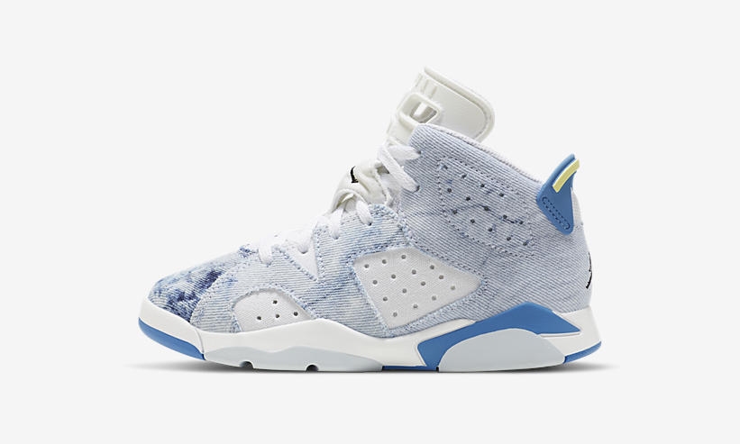 【国内 4/22 発売】ナイキ GS エア ジョーダン 6 “アシッド ウォッシュ デニム” (NIKE GS AIR JORDAN 6 “Acid Wash Denim”) [DM9045-100/DX6176-100]
