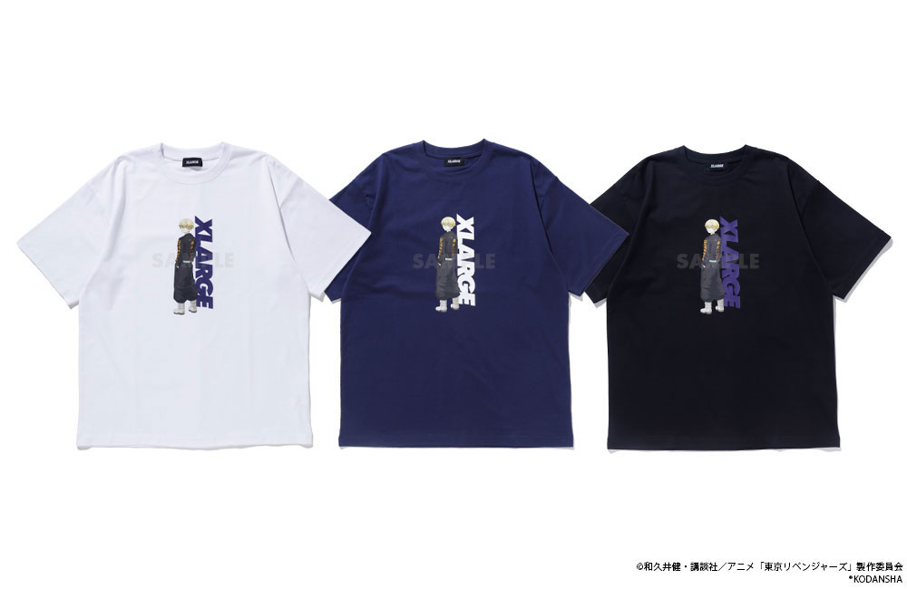 【4/9 発売】XLARGE × 東京卍リベンジャーズ (エクストララージ Tokyo Revengers)