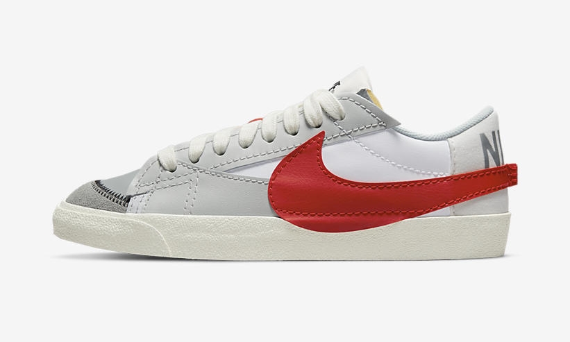 2022年 発売予定！ナイキ ブレーザー ロー 77 ジャンボ “ホワイト/グレー/レッド” (NIKE BLAZER LOW JUMBO 77 “White/Grey/Red”) [DQ8769-100]