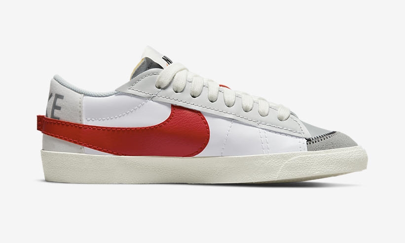 2022年 発売予定！ナイキ ブレーザー ロー 77 ジャンボ “ホワイト/グレー/レッド” (NIKE BLAZER LOW JUMBO 77 “White/Grey/Red”) [DQ8769-100]