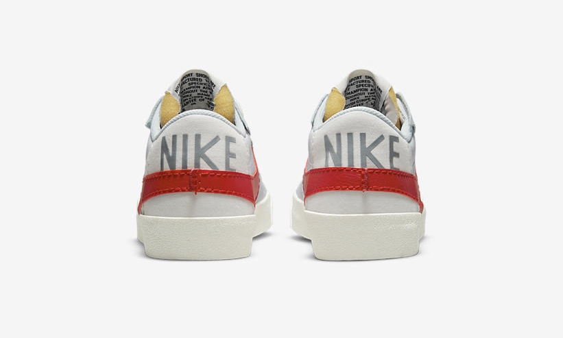 2022年 発売予定！ナイキ ブレーザー ロー 77 ジャンボ “ホワイト/グレー/レッド” (NIKE BLAZER LOW JUMBO 77 “White/Grey/Red”) [DQ8769-100]