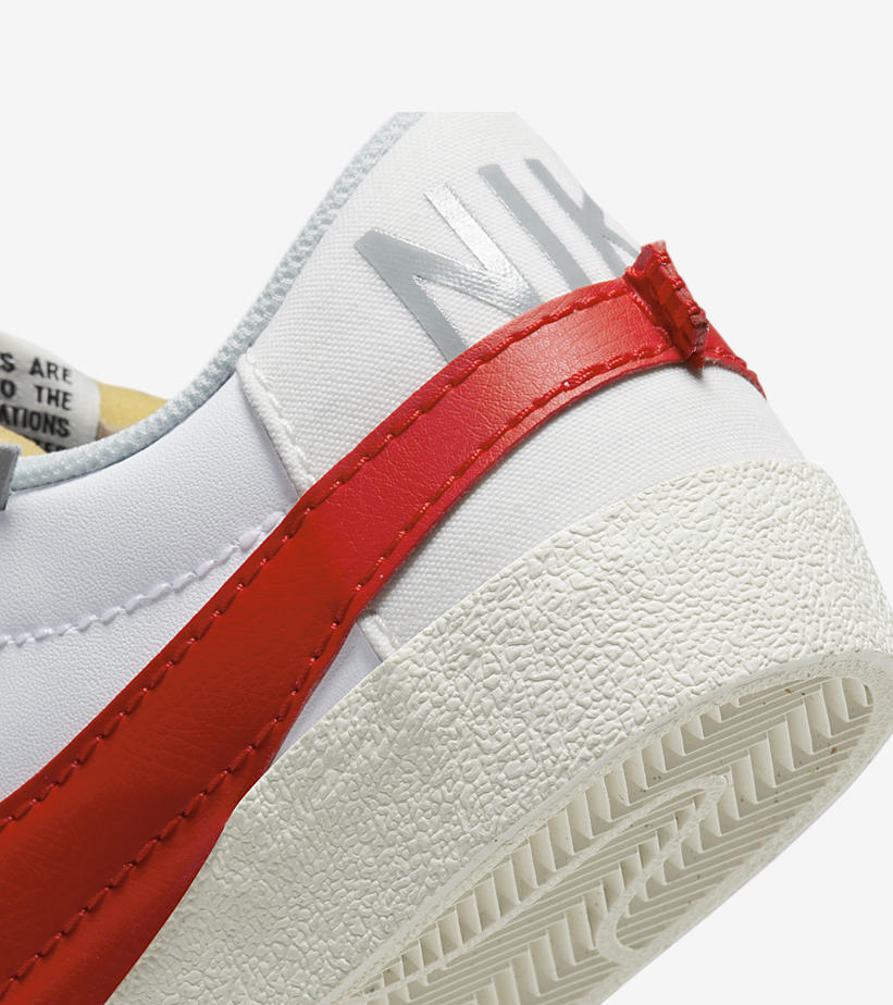 2022年 発売予定！ナイキ ブレーザー ロー 77 ジャンボ “ホワイト/グレー/レッド” (NIKE BLAZER LOW JUMBO 77 “White/Grey/Red”) [DQ8769-100]