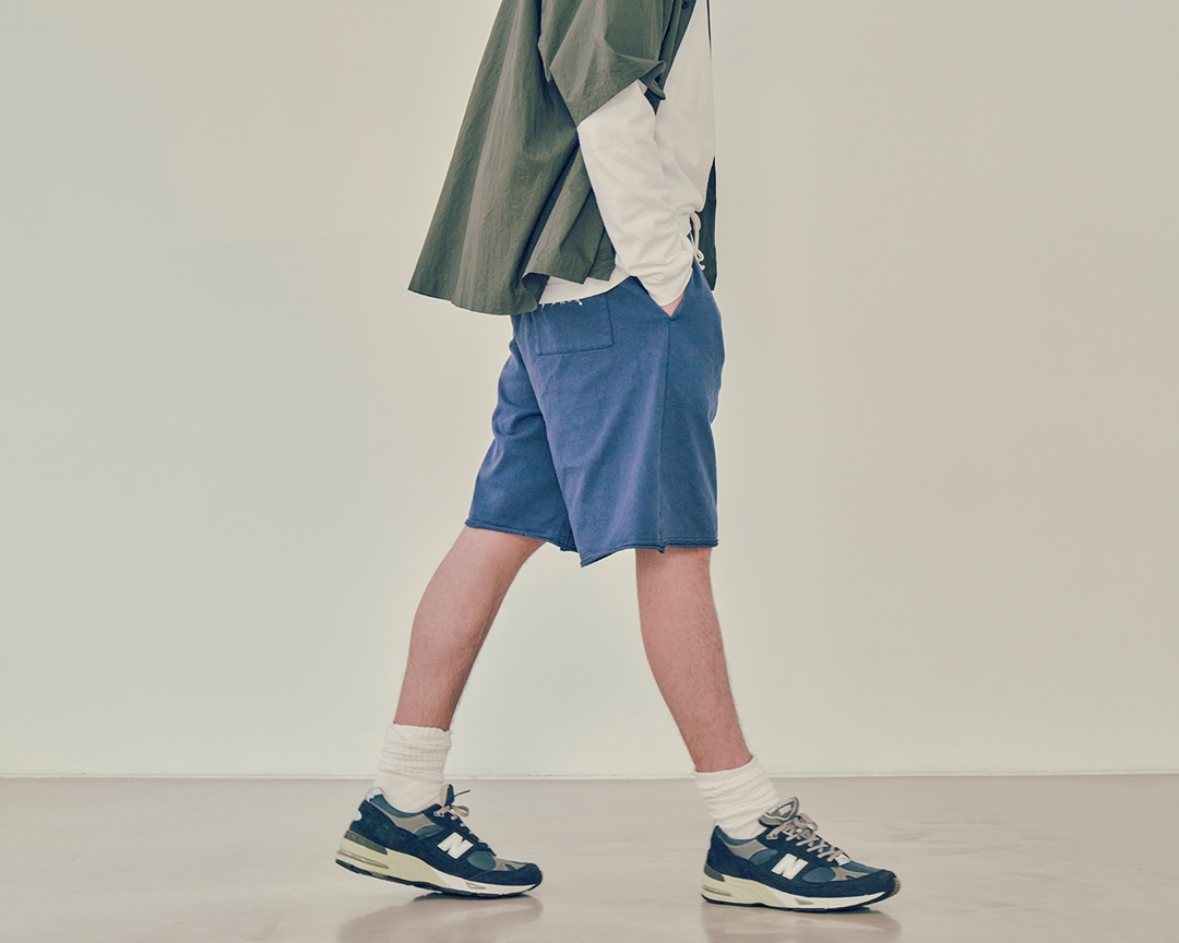 TOKYO DESIGN STUDIO New BalanceからGarment Dye Heavy Weight Dry tee/shortsが4/8 発売 (トウキョウ デザイン スタジオ ニューバランス)