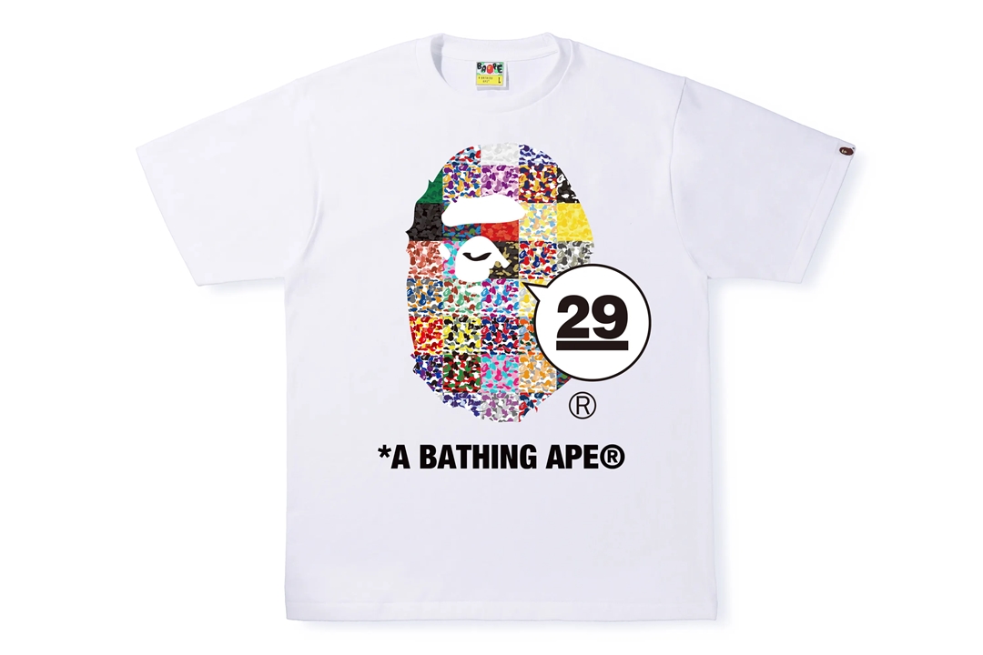A BATHING APE 29周年を記念したコレクションが4/9 発売 (ア ベイシング エイプ)