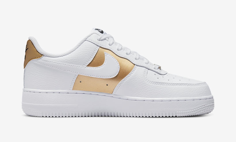 2022年 発売予定！ナイキ エア フォース 1 ロー “ホワイト/メタリックゴールド” (NIKE AIR FORCE 1 LOW “White/Metallic Gold”) [DD8959-105]