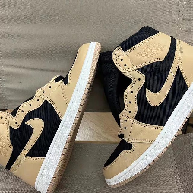 ナイキ エア ジョーダン 1 ハイ “タン/ブラック/ホワイト” (NIKE AIR JORDAN 1 HIGH “Tan/Black/White”)