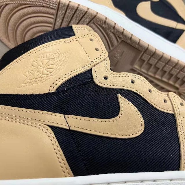 ナイキ エア ジョーダン 1 ハイ “タン/ブラック/ホワイト” (NIKE AIR JORDAN 1 HIGH “Tan/Black/White”)