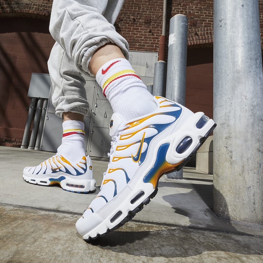 海外発売！ナイキ エア マックス プラス “ホワイト/キンカン” (NIKE AIR MAX PLUS “White/Kumquat”) [DV3507-100]